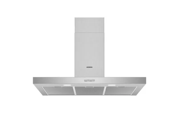 SIEMENS Hotte décorative 90 cm 619 m3/h inox - LC96BBC50