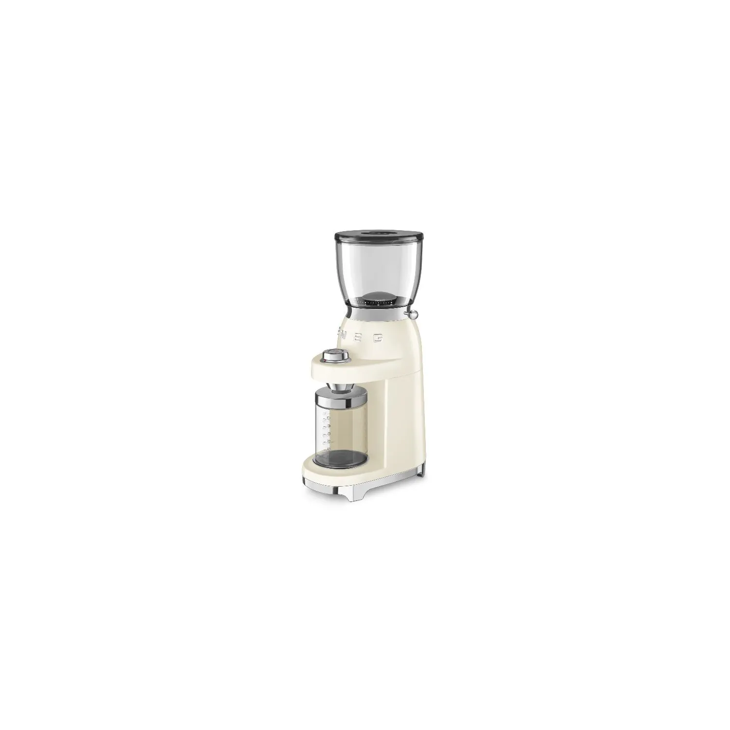 SMEG Broyeur à café Crème Années 50 CGF01CREU