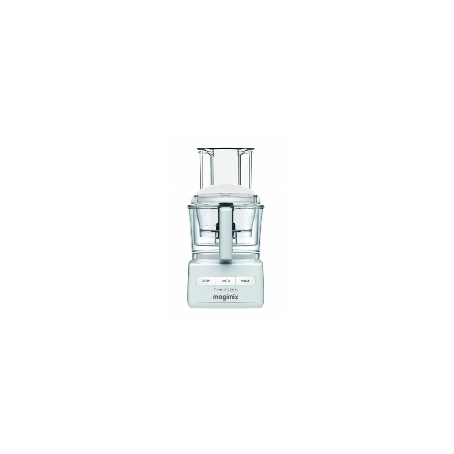 Robot De Cuisine Magimix 3200 XL Chromé - 3 Bols (2,6L, 2,2L, 1,2L), Moteur 650W, Garanti 30 Ans