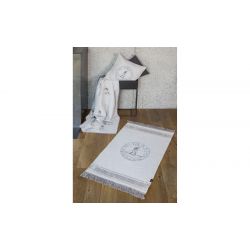 GOLIATH - TAPIS SKIEUR VINTAGE AVEC FRANGES