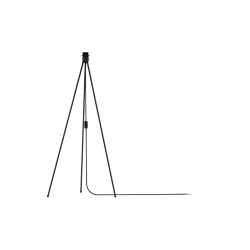 TRIPOD FLOOR MATT BLACK