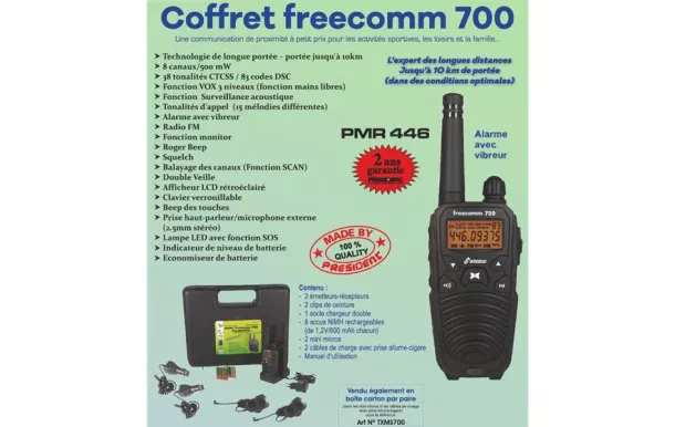 achat  Casque / Ecouteur PRESIDENT ELECTRONICS COFFREECOMM700 pas cher