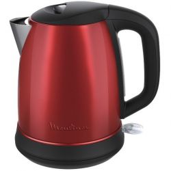 MOULINEX Bouilloire 1,7 L Inox & Rouge - Subito Select - BY550510