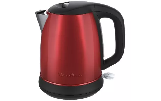 bouilloire moulinex subito select 1,7 litre inox et rouge BY550510 avis moins cher