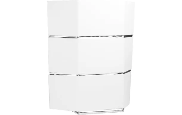 ICEPAC Seau à glaçons pliable - Blanc