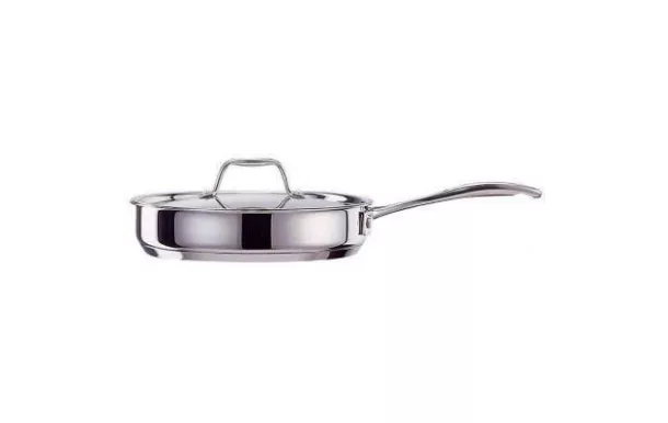  BEKA Sauteuse chef 24 cm crepieres sauteuses poeles inox revetue tefal pas cher