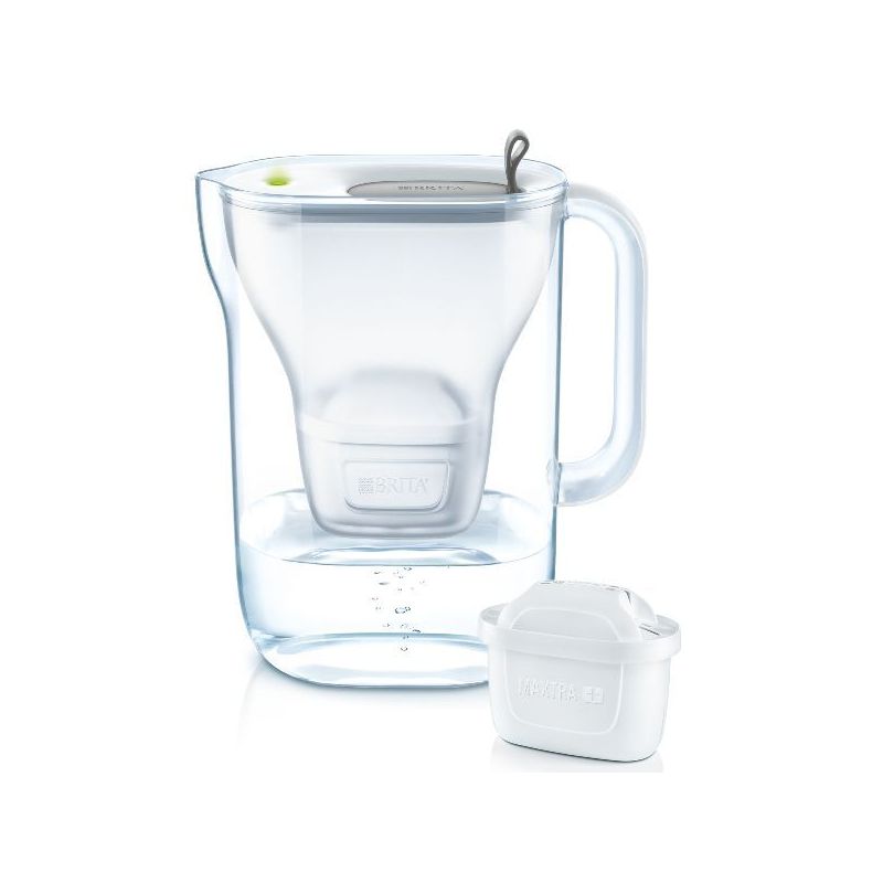 brita carafe 2.4 l graphite + 1 cartouche - style maxtra+