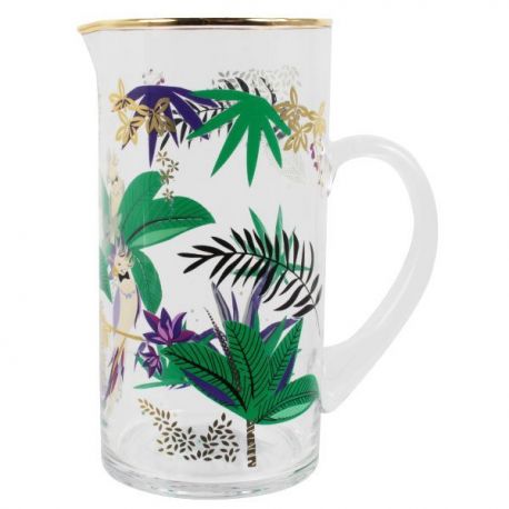 LE STUDIO Carafe en verre - Jungle