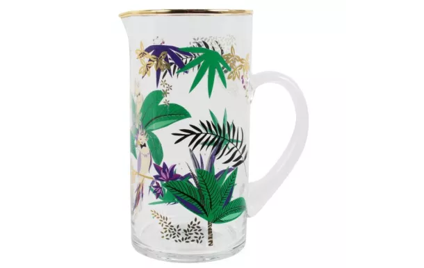 LE STUDIO Carafe en verre - Jungle