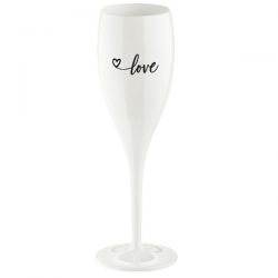 KOZIOL Flûte à champagne 10 cl - Love 2.0 - Cheers
