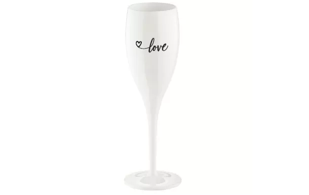 KOZIOL Flûte à champagne 10 cl - Love 2.0 - Cheers