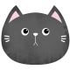 CONTENTO Set de table 40 x 35 cm - Chat