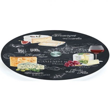 EASY LIFE Plateau à fromage tournant 32 cm