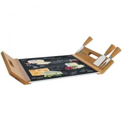 EASY LIFE Coffret Plateau Fromage 44 x 28 cm