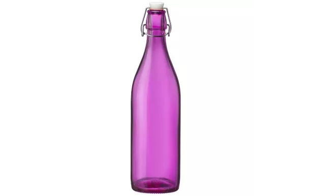 BORMIOLI Bouteille 1 L Fuschia - Giara