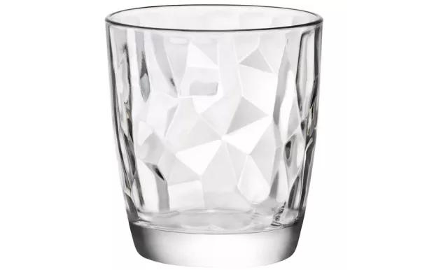 BORMIOLI Lot de 3 chopes basses 30 cl - Diamond
