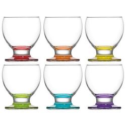 COSY & TRENDY Lot de 6 verres à pieds 21 cl - Teo