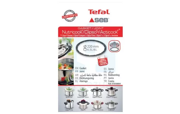 SEB Joint 4.5 L ou 6 L Nutricook / Clipso+ / Clipso / Acticook - X1010004