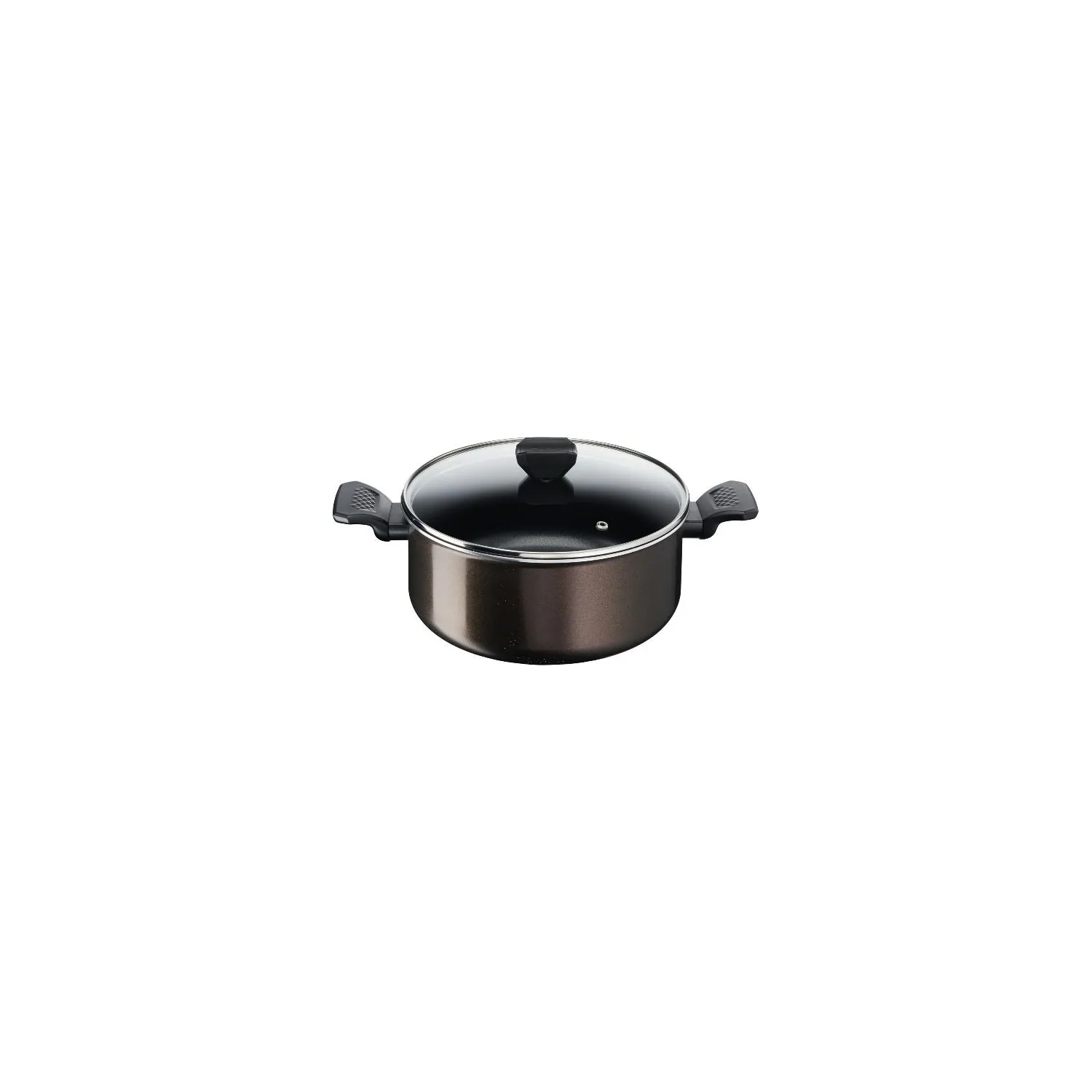 Faitout Easy Cook & Clean 24 Cm Revêtement Antiadhésif Cuisine Saine + Couvercle B5544602 Tefal Le Faitout - vue 2
