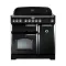 Cuisinière FALCON Classic Deluxe 90 vitrocéramique noir/chromé CDL90ECBL/C-EU