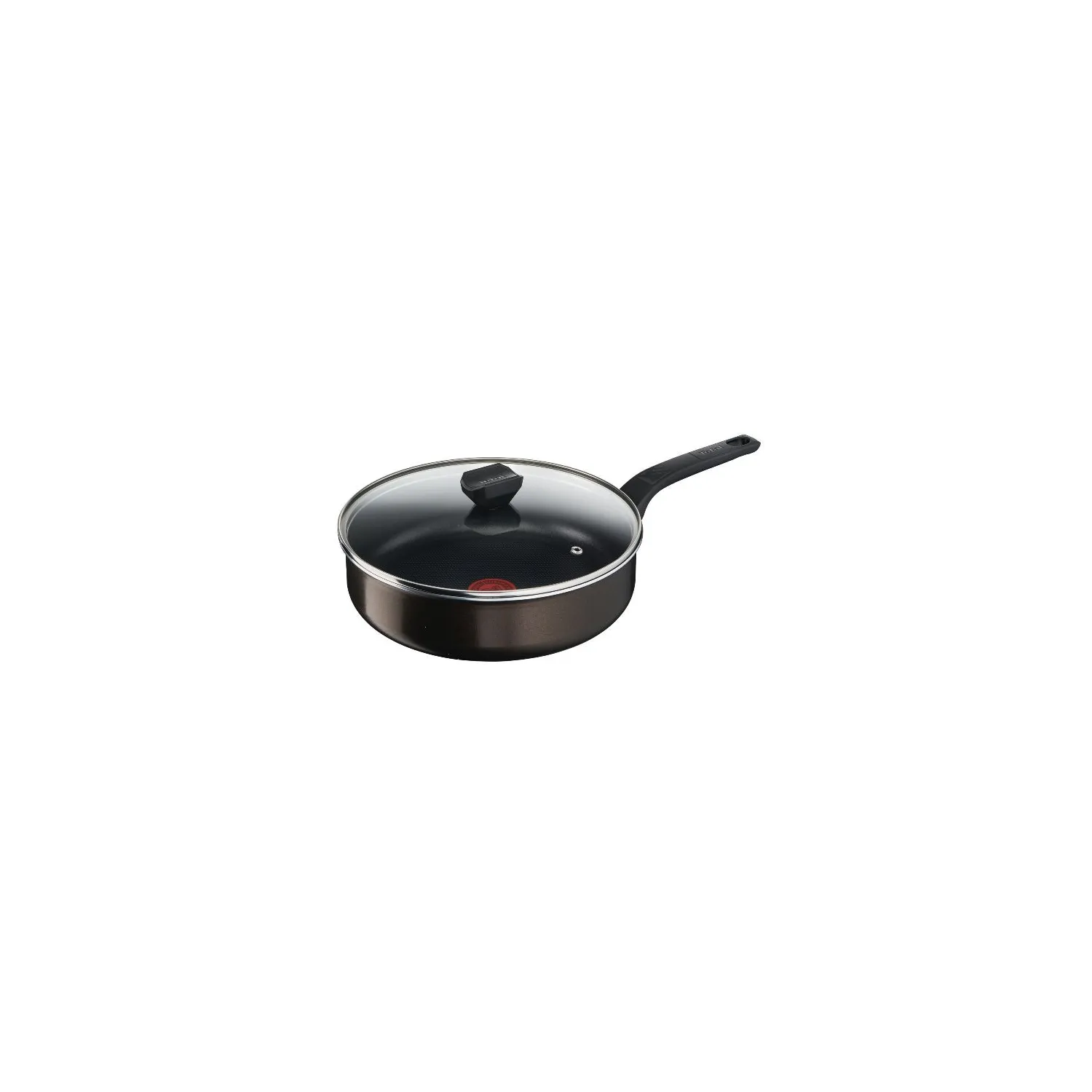 Sauteuse 24cm Aluminium Revêtement Anti adhésif Tous Feux Sauf Induction Avec Couvercle Easy Cook & Clean Tefal La Sauteuse