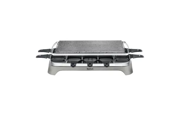 TEFAL Raclette & Pierrade® - Inox & Design - PR457B12 avis moins cher