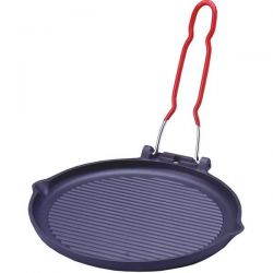 INVICTA Grill rond 25.5 cm en fonte