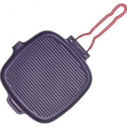 INVICTA Grill carré 25 cm en fonte