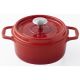 INVICTA Cocotte en fonte ronde 20 cm Rubis