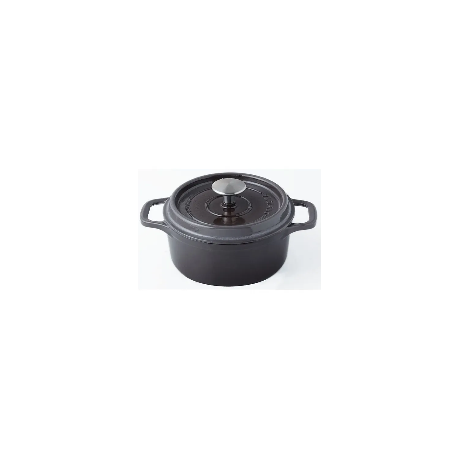 INVICTA Cocotte en fonte ronde 24 cm