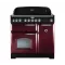 Cuisinière FALCON Classic Deluxe 90 vitrocéramique rouge/chromé CDL90ECCY/C-EU Cuisinière FALCON Classic Deluxe 90 vitrocéramique rouge/chromé CDL90ECCY/C-EU