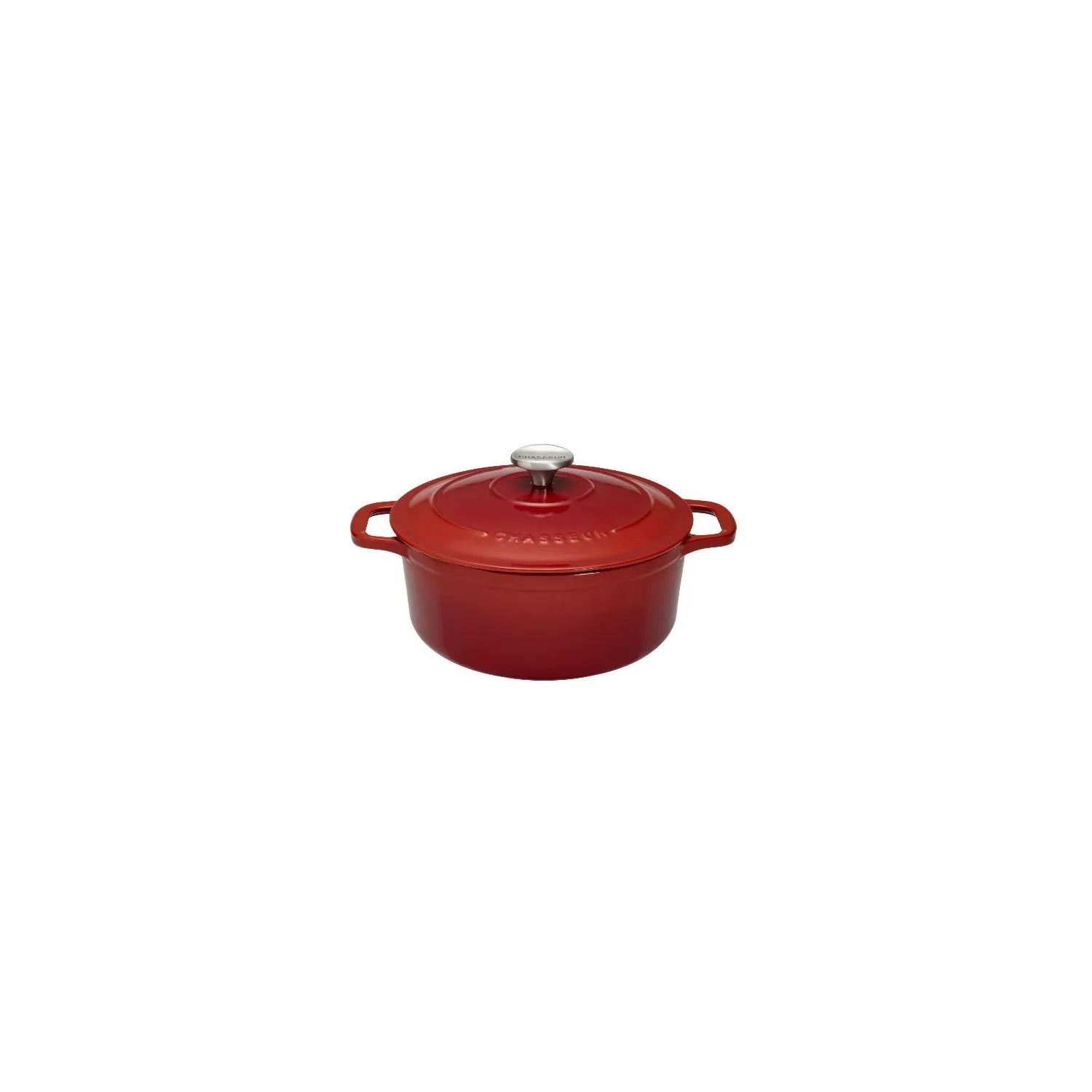 CHASSEUR Cocotte en fonte ronde 26 cm Rubis Sublime