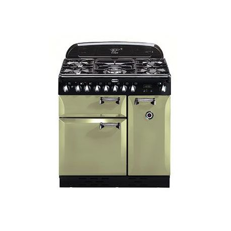 Piano de cuisson FALCON Elan Deluxe 90 Mixte Vert olive ELA90DFOG/-EU