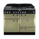 Cuisinière FALCON Elan Deluxe 110 Mixte Vert olive ELA110DFOG/-EU