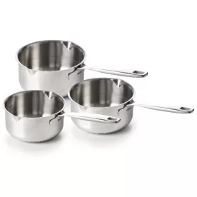 BEKA LINE Série de 3 casseroles 16 à 20 cm - Maestro casserole serie de casseroles inox pas cher avis