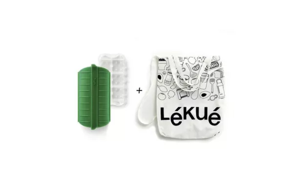 LEKUE Kit Papillotte Green Shopper