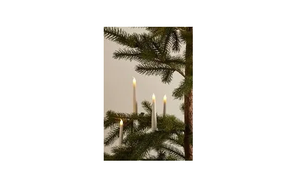 BOUGIES A PINCER, LOT DE 10 AVEC TELECOMMANDE