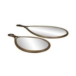 SAM - SET DE 2 MIROIRS ROTIN