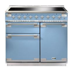 Cuisinière FALCON ELISE 100 Induction Bleu de chine/Nickel brossé ELS100EICA/-EU