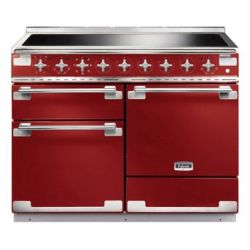 Cuisinière FALCON ELISE 110 Induction Rouge cerise/Nickel brossé - ELS110EIRD/-EU