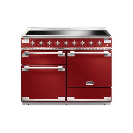 Cuisinière FALCON ELISE 110 Induction Rouge cerise/Nickel brossé - ELS110EIRD/-EU