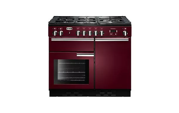 FALCON - PROP100DFCYC-EU piano de cuisson professional 100 rouge airelle