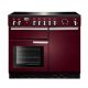 Cuisinière FALCON Professional+ 100 Induction Rouge airelle/Chrome - PROP100EICY/C