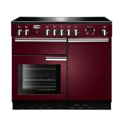 Cuisinière FALCON Professional+ 100 Induction Rouge airelle/Chrome - PROP100EICY/C