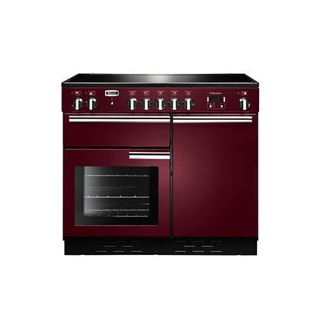 Cuisinière FALCON Professional+ 100 Induction Rouge airelle/Chrome - PROP100EICY/C