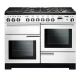 Cuisinière FALCON Professional + 110 Deluxe Mixte Blanc/Chrome - PDL110DFWH/C