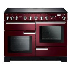 Cuisinière FALCON Professional + 110 Induction Deluxe Rouge Airelle/Chrome - PDL110EICYC