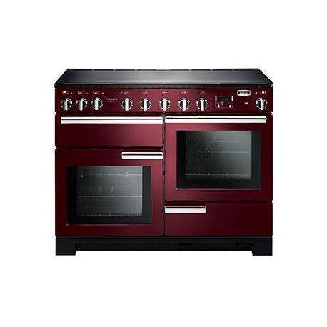 Cuisinière FALCON Professional + 110 Induction Deluxe Rouge Airelle/Chrome - PDL110EICYC