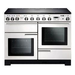 Cuisinière FALCON Professional + 110 Induction Deluxe Blanc/Chrome - PDL110EIWHC