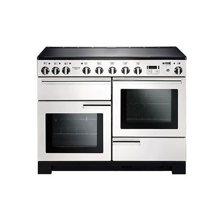 Cuisinière FALCON Professional + 110 Induction Deluxe Blanc/Chrome - PDL110EIWHC